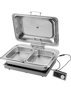 Buffet Induction Warmer Drop-in &amp Stand alone GN1/1 525x325mm 1kW | Stalwart DA-AMBCD105 2