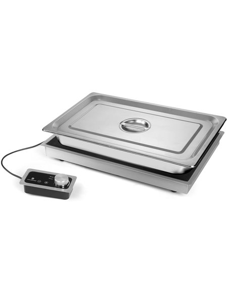 Buffet Induction Warmer Drop-in &amp Stand alone GN1/1 525x325mm 1kW | Stalwart DA-AMBCD105