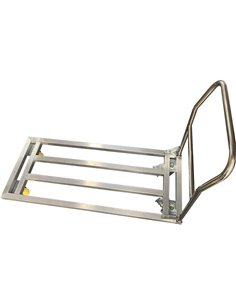 Heavy duty Trolley / Hand truck Aluminium 750kg 1219x508x800mm | Stalwart DA-HDT1219 2