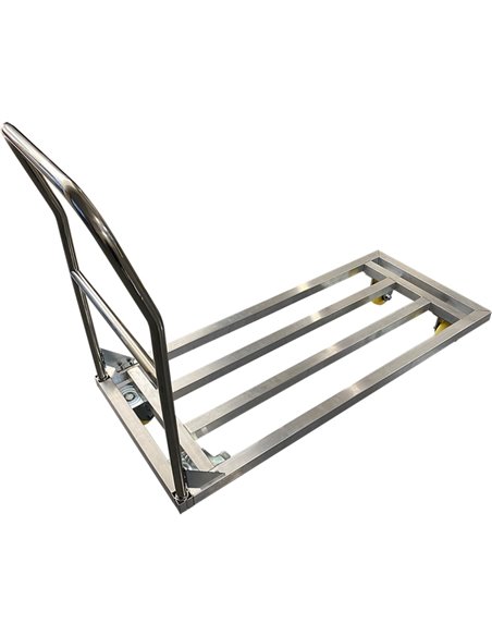 Heavy duty Trolley / Hand truck Aluminium 750kg 1219x508x800mm | Stalwart DA-HDT1219