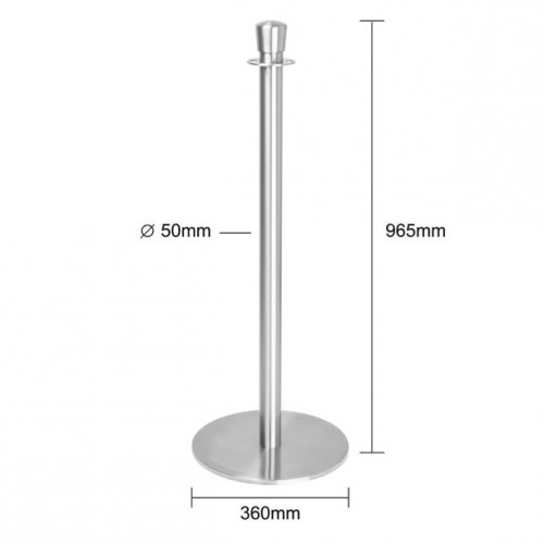 Bolero Flat Base Barrier Posts...