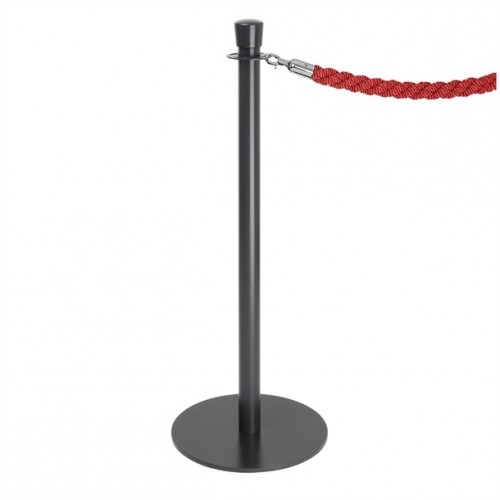 Bolero Flat Base Barrier Posts Black...