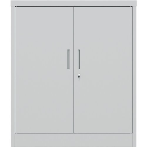 Professional Metal Storage Cabinet 2 doors 900x400x1200mm Lock 3 adjustable shelves Light Grey | Stalwart DA-MXFC13LIGHTGREY