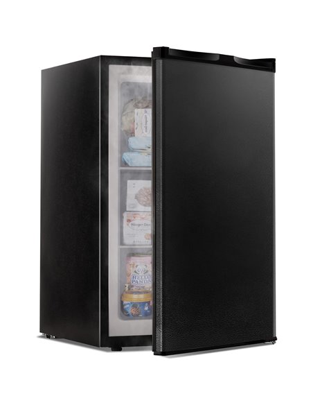 84lt Compact Undercounter Freezer Single door Black | Stalwart DA-BD88