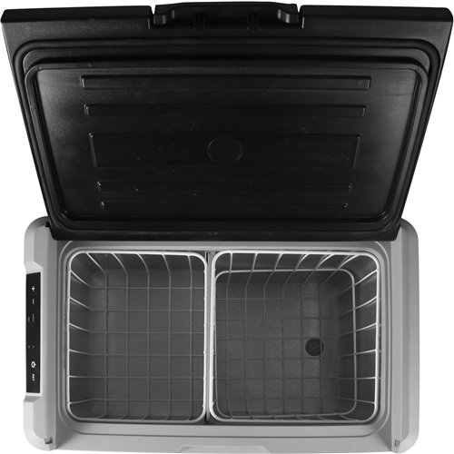 Electric Portable Camping Fridge Freezer Coolbox 12V &amp 24V 50 litre | Stalwart DA-ZBD50