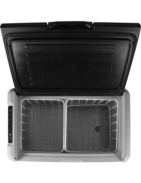 Electric Portable Camping Fridge Freezer Coolbox 12V &amp 24V 50 litre | Stalwart DA-ZBD50
