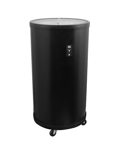 Commercial Mobile Barrel Can Cooler 75 Litre | Stalwart DA-PC75E