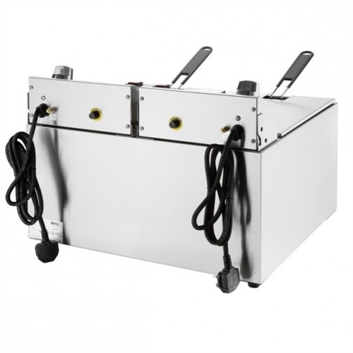Buffalo Double Electric Fryer with...