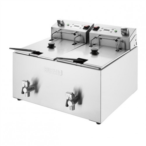 Buffalo Double Electric Fryer with...