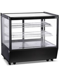 Display Merchandiser Fridge 120 litres 2 shelves Black | Stalwart DA-CW120BLACK