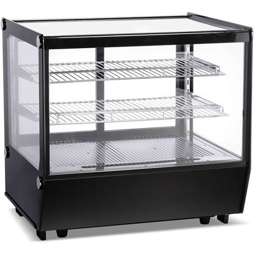Display Merchandiser Fridge 120 litres 2 shelves Black | Stalwart DA-CW120BLACK
