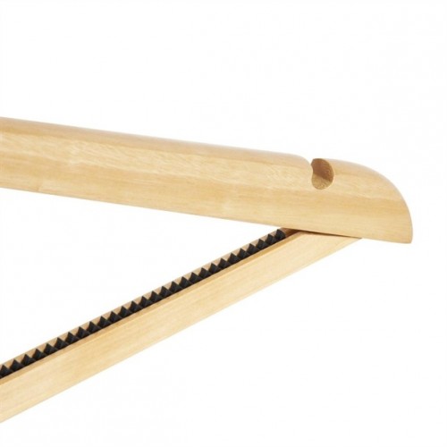 Bolero Natural Wooden Hangers (Pack...