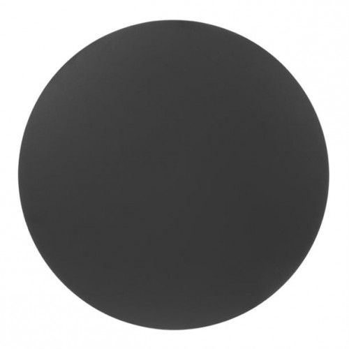 olero Matte Black Round Outdoor Table...