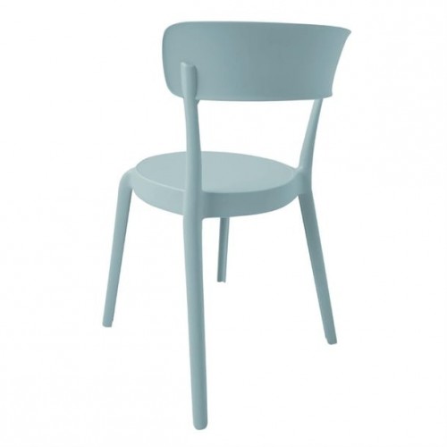 Bolero Mila Café Chairs Icy Blue...