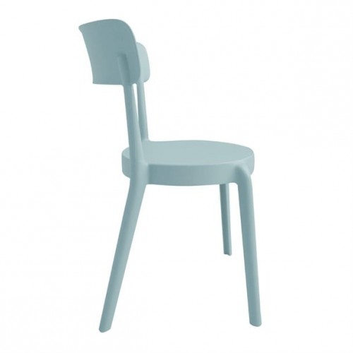 Bolero Mila Café Chairs Icy Blue...