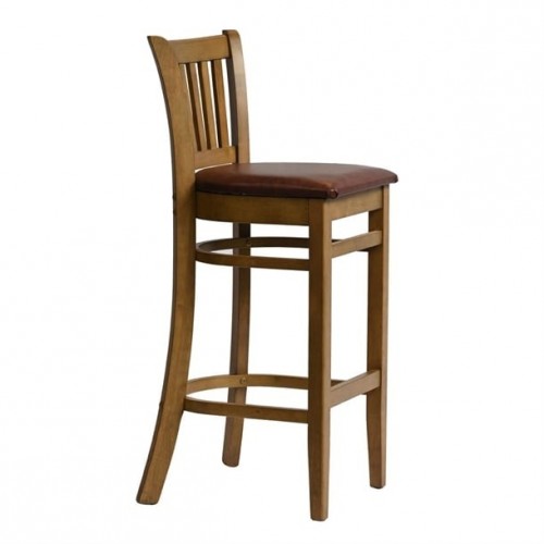 Manhattan Bar Chair in Weathered Oak...