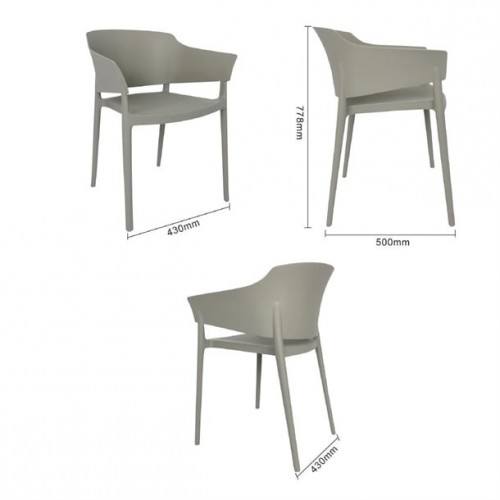 Bolero Lorenzo Cafe Chairs Medium...