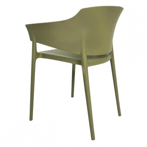 Bolero Lorenzo Cafe Chairs Green Tea...