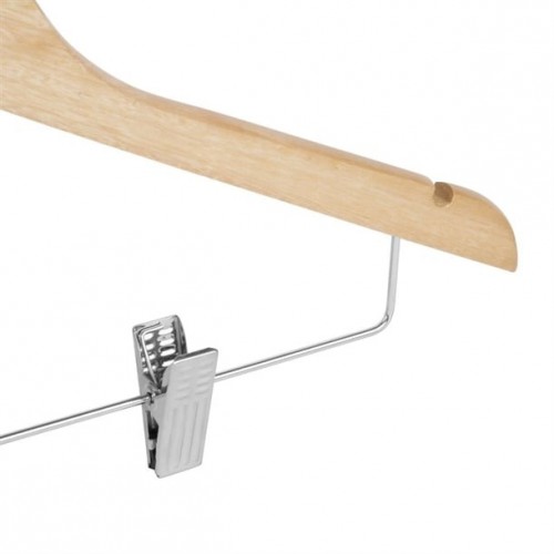 Bolero Wooden Hanger with Anti-Slip...