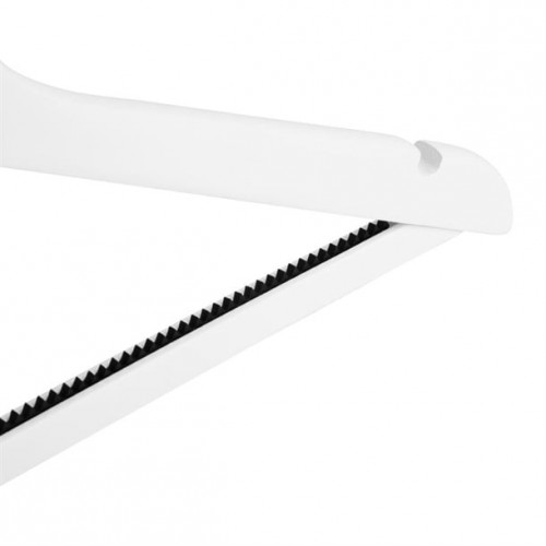Bolero White Wooden Hangers (Pack of 10)