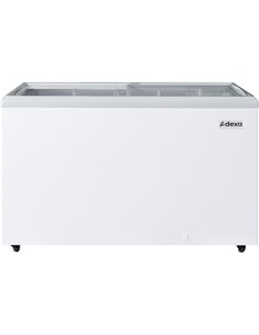 Commercial Display Chest freezer Sliding glass lid 448 litres | Stalwart DA-SD551