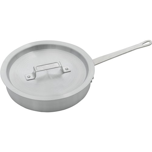 Professional Saute Pan with Lid Aluminium 6 litres | Stalwart DA-ALPAN7