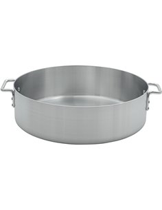 Professional Braising Pot with Lid Aluminium 22 litres | Stalwart DA-ALBRA24