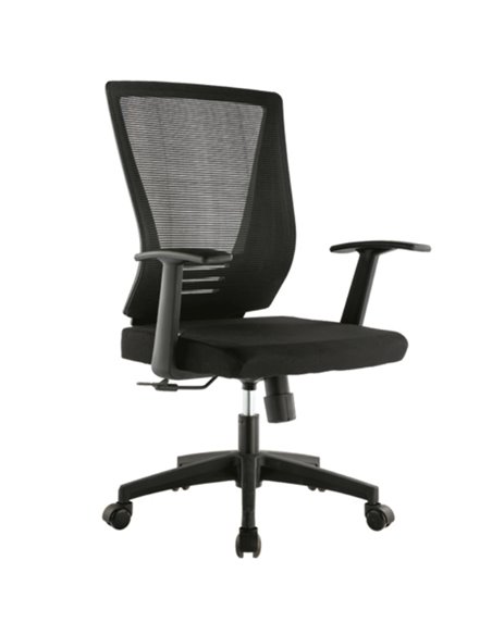 Mesh Office Chair Black | Stalwart DA-HY699