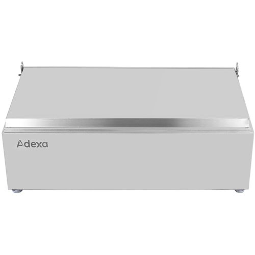 Commercial Condiment Holder with lid including 3xGN1/6-100mm containers Stainless steel | Stalwart DA-CHD03AFL