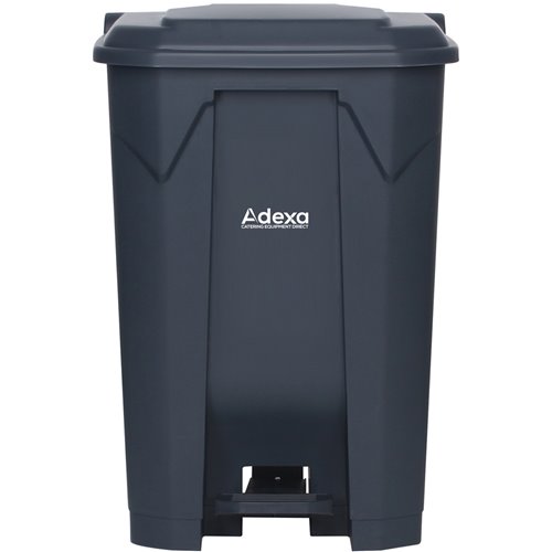 4pcs Pedal Waste Bin 80 litres Dark grey | Stalwart DA-TB80K