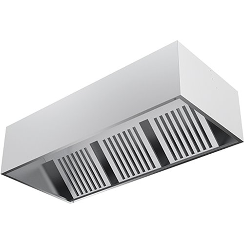 Box Wall type Extraction Canopy 3 filters 2000x900x500mm | Stalwart DA-DDVLD2095