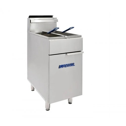 Imperial IFS-2525 Twin Tank Twin Basket 2x 14Ltr Nat Gas Fryer IFS-2525