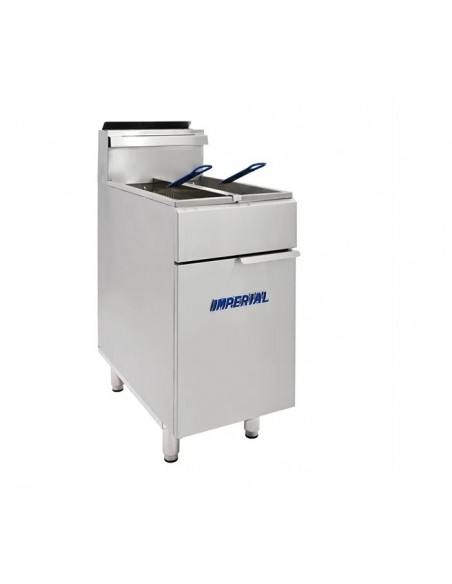 Imperial IFS-2525 Twin Tank Twin Basket 2x 14Ltr Nat Gas Fryer IFS-2525