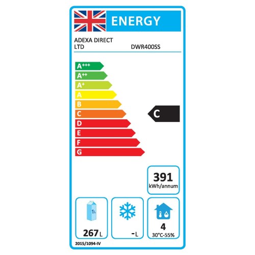 400lt Commercial Refrigerator Larder...