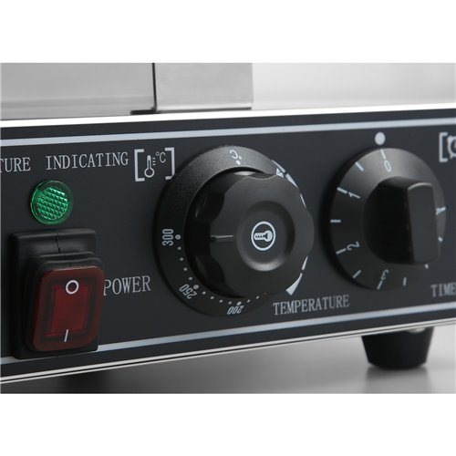 Commercial Waffle maker Double Round | Stalwart DA-HWB2