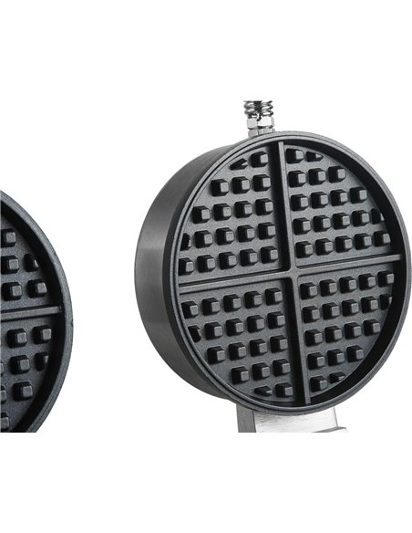 Commercial Waffle maker Double Round | Stalwart DA-HWB2
