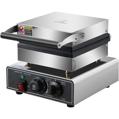 Commercial Waffle maker Single Square | Stalwart DA-KWB1S
