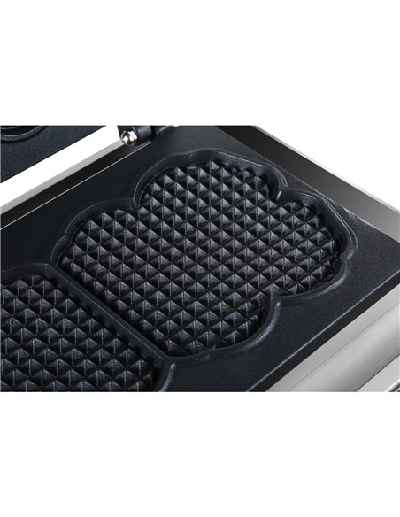 Commercial Waffle Maker 1.55kW 2 waffles Countertop | Stalwart DA-HX116