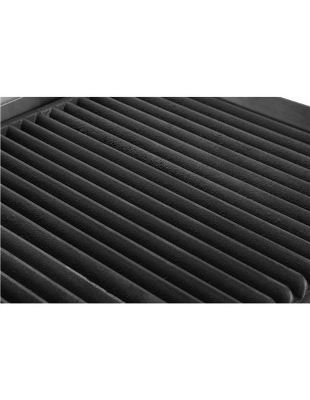 Commercial Electric Lava rock Grill 2 zones 4.8kW Countertop | Stalwart DA-HEL607