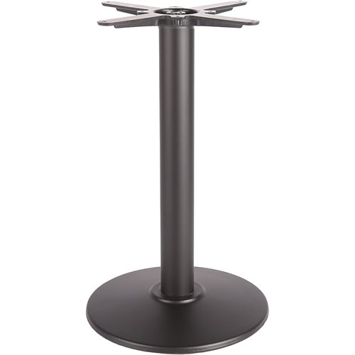 Black Cast Iron Table base Round Ø430mm Standard height | Stalwart DA-A001A