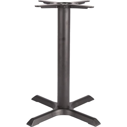 Black Cast Iron Table base 560mm Standard height | Stalwart DA-A053A