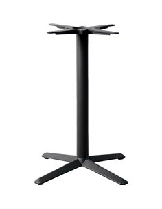 Black Cast Iron Table base 600mm Standard height | Stalwart DA-A144
