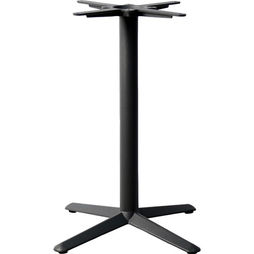 Black Cast Iron Table base 600mm Standard height | Stalwart DA-A144
