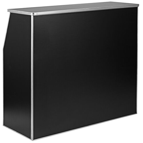 Portable Foldable Bar Black Laminate | Stalwart DA-AX202