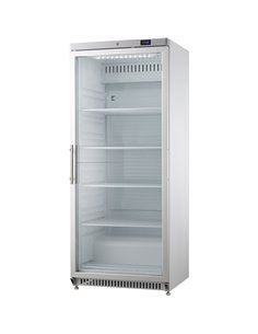 600lt Commercial Refrigerator Stainless Steel Upright cabinet Single glass door | Stalwart DA-DWR600GSS