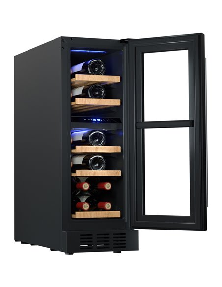 Professional Wine cooler Dual zone 19 bottles | Stalwart DA-JC57WD