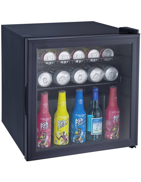 Beer bottle cooler Glass door 50 litres | Stalwart DA-BG50