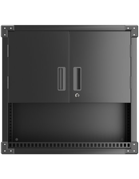 Professional Wall Cabinet 2 Doors Open Lower Shelf 800x300x770mm | Stalwart DA-SART226