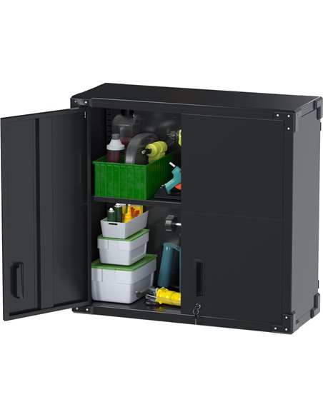 Professional Wall Cabinet 2 Doors 800x300x770mm | Stalwart DA-SART228