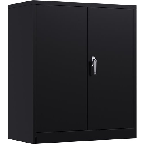 Professional Black Steel Cabinet 2 Doors 800x400x900mm | Stalwart DA-SART244